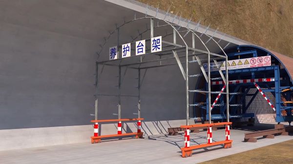 安顺地区隧道施工动画制作公司 - 隧道施工工艺和施工方法 - 隧道施工汇报动画视频 - bim 工程施工动画